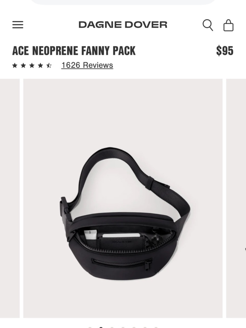 Dagne Dover Ace Neoprene Fanny Pack - Picture 2 of 16